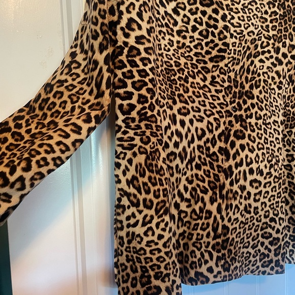 NWOT Never Worn Karen Kane Leopard Corduroy Blazer Petite Medium - Picture 15 of 15
